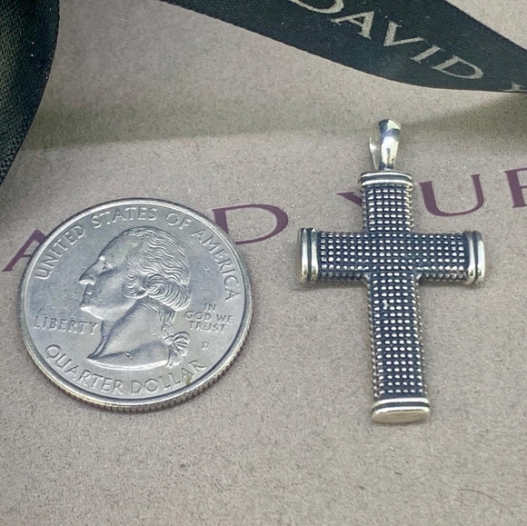 David Yurman Cross Amulet - Picture 3 of 4